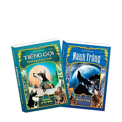 Sách - Tiếng Gọi Nơi Hoang Dã + Nanh Trắng - Combo 2 Cuốn Bìa Mềm - Jack London - Minh Thắng
