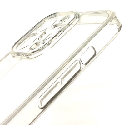 Ốp lưng cho iPhone 14 Pro Max hiệu Likgus Safe Pure Trong suốt không ố màu (Chống sốc) - Hàng nhập khẩu