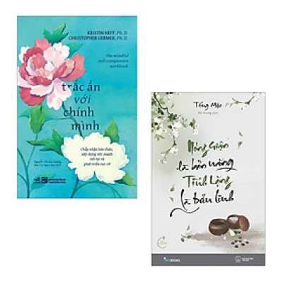 Combo 2 Cuốn Kỹ Năng Sống Hay-Trắc Ẩn Với Chính Mình+ Nóng Giận Là Bản Năng, Tĩnh Lặng Là Bản Lĩnh