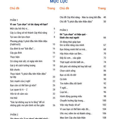 Thực Hành Tư Duy Tích Cực: All About Choices - Lựa chọn