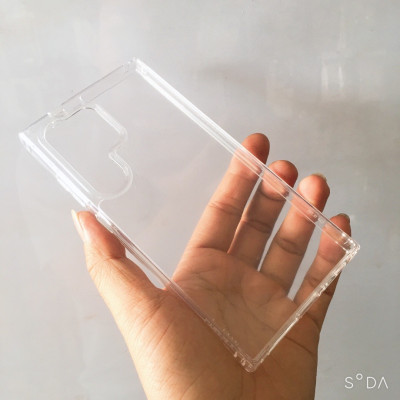 Ốp lưng cho Samsung S24 Ultra Likgus trong suốt chống sốc không ố màu( hàng chính hãng)