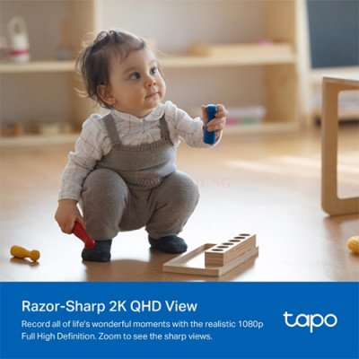 Camera trong nhà TP-Link Tapo Pan/Tilt Home Security Wifi 4MP 2K C222 - Hàng chính hãng