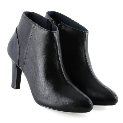 Giày boot nữ Huy Hoàng da bò màu nâu, đen HT7038-7920