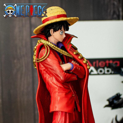 Mô Hình Luffy Áo Choảng Bản Kỷ Niệm 20th 25Cm Mô hình One Piece Cao Cấp, Figure Mô Hình Anmie One Piece Luffy Vua Hải Tặ
