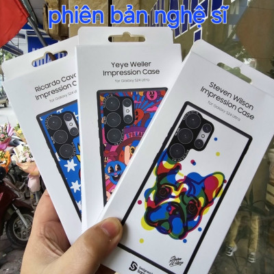 Ốp lưng cho galaxy S24ultra phiên bản nghệ sĩ- Hàng chính hãng