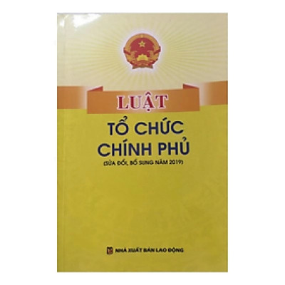 Luật tổ chức chính phủ - Nhiều tác giả - NXB Lao động