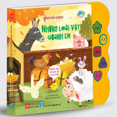 Sách Âm Thanh - Những Loài Vật Quanh Em - Đinh Tị Books
