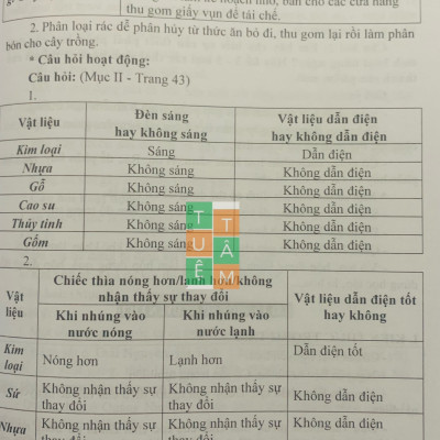 Sách - Hướng dẫn trả lời câu hỏi Khoa học tự nhiên 6 (Kết nối tri thức với cuộc sống)
