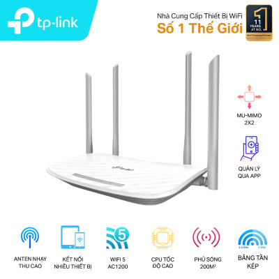 Router Wi-Fi TP-LINK Băng tần kép, Tốc độ cao TP-LINK Archer C50 - Hàng chính hãng 