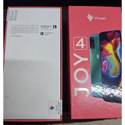 Hộp Vsmart Joy 4 Zin New Chính Hãng đầy đủ phụ kiện vỏ