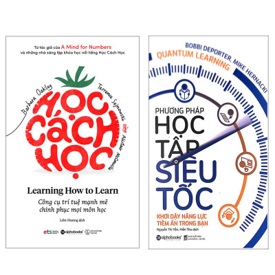 Combo Bí Quyết Để Học Nhanh Và Hiệu Quả : Học Cách Học - Learning How To Learn + Phương Pháp Học Tập Siêu Tốc