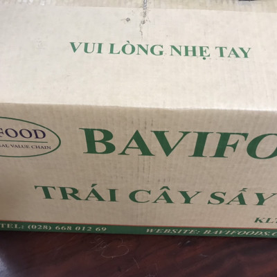 Trái Cây Sấy Chân Không (Mixed Fruit Chips), Giòn Xốp Tự Nhiên – BAVIFOOD, Khối Lượng: 1 kg (thùng = 10 gói x 100 grs/gói) – Premium