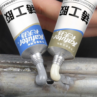 Bộ 2 Lọ Keo AB 100g Dán Sắt Kim Loại Đa Năng Siêu Dính, Chịu Lực Cao – Bịt Lỗ Thủng Chịu Nhiệt