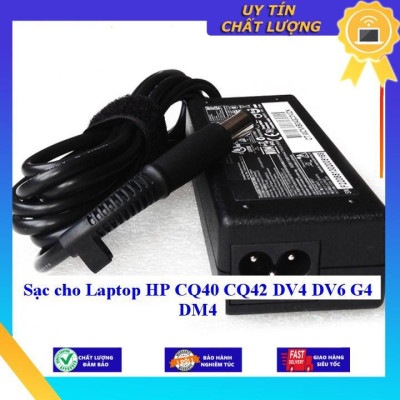 Sạc cho Laptop HP CQ40 CQ42 DV4 DV6 G4 DM4 - Hàng Nhập Khẩu New Seal