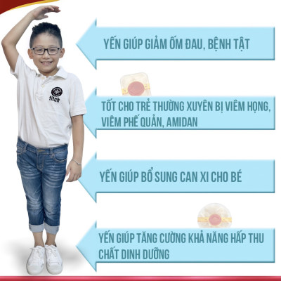 [TOP SALE] TỔ YẾN CHƯNG ĐƯỜNG PHÈN 100% Tổ Yến Thật (Hàm Lượng 30%) (6 Lọ X 70ML) - Đệ Nhất Yến Đảo - Tăng Sức Đề Kháng - Kích Thích Tiêu Hóa - An Thần - Bổ Phế - Long Đờm - Giảm Ho - Tăng Cường Trí Nhớ - Kéo Dài Thanh Xuân