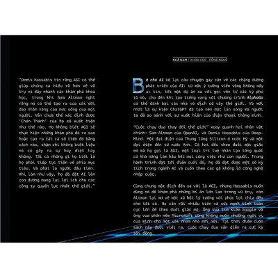 Sách - Bá chủ AI (Trí tuệ nhân tạo, CHATGPT, và cuộc chạy đua thay đổi thế giới) - Parmy Olson