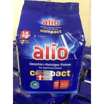 Bột Rửa Bát Alio 1,8kg / túi - Bột rửa bát nhật bản 2.2kg dùng cho máy rửa bát