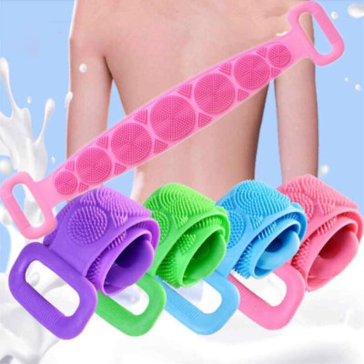 Dây chà lưng , cọ lưng 2 mặt gai silicone , chà chân tiện lợi tẩy tế bào chết   ,phù hợp cho nam và nữ 