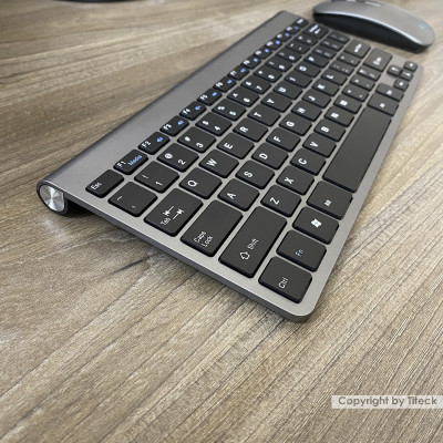 Bộ bàn phím và chuột không dây cao cấp dùng cho laptop, PC, SmartTV - Hàng nhập khẩu