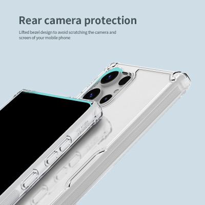 Ốp lưng Galaxy S24 Ultra Nillkin trong suốt - hàng chính hãng
