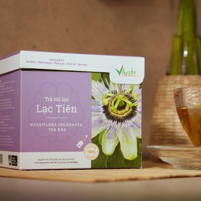 Trà Lạc Tiên Vherbs (16 Túi x 2g)