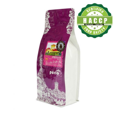 PURIO Ground Coffee - cà phê bột nguyên chất - Passion Blend, 70% Robusta & 30% Arabica, Đắng vừa - Gói 250gr