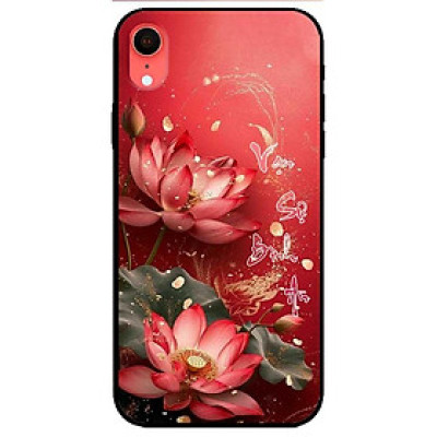 Ốp lưng cho IPhone X - Xs - Xs Max - Xr - 11 - 11 Pro Max - Sen Đỏ Bình An - Hàng Chính Hãng