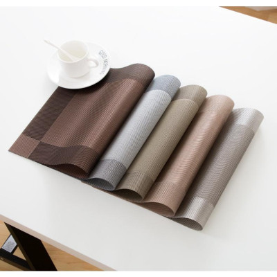 Combo 06 Tấm lót bàn ăn bằng nhựa PVC cao cấp - khăn chải bàn ăn lịch sự sạch sẽ trên bàn ăn