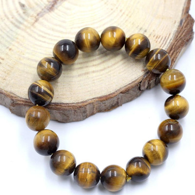 Vòng Tay Đá Mắt Hổ Vàng 10MM