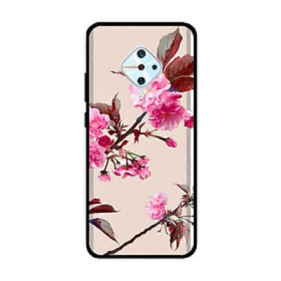 Ốp Lưng in cho Vivo S1 Pro/ Vivo V17 Mẫu Cành Hoa Đào - Hàng Chính Hãng