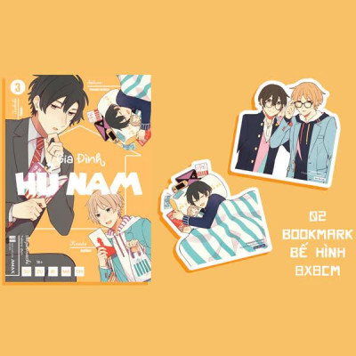 Gia Đình Hủ Nam - Tập 3 - Tặng Kèm 2 Bookmark Bế Hình