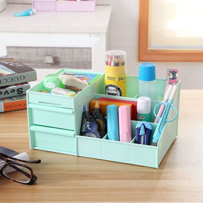 Kệ Nhựa Đựng Mỹ Phẩm Đa Năng Nhiều Ngăn  3 Tầng Cao Cấp 