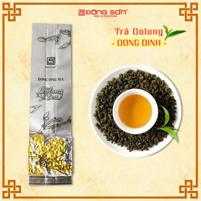 Trà Olong truyền thống [ DONG DING ] Hương vị Ô long truyền thống, hương khói nhẹ - Gói 100gr - Đông Sơn