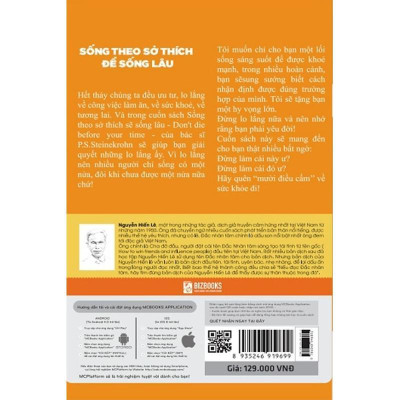 Sách - Sống Theo Sở Thích - MCBooks
