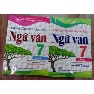 Sách - Combo Hướng Dẫn Học Và Làm Bài Ngữ Văn 7 - Tập 1 + 2 ( Kết Nối )