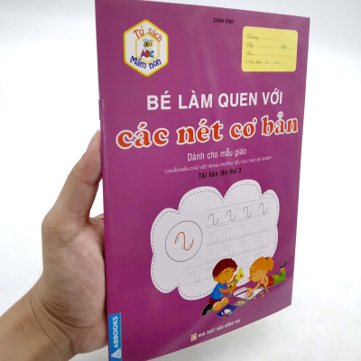 Tủ Sách Mầm Non - Bé Làm Quen Với Các Nét Cơ Bản (Dành Cho Mẫu Giáo)