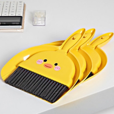 Chổi quét bụi bàn thờ đa năng - kèm ky hốt rác mini , có móc treo tiện lợi