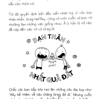 Nhật Ký Cậu Bé Siêu Thân Thiện - Tập 1: Rowley Jefferson (Song Ngữ Việt-Anh)