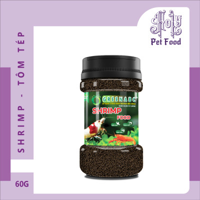 Thức ăn TÔM TÉP kiểng, Shrimp Food - Protein trên 40%, kích màu, dễ tiêu hóa - hộp 68g