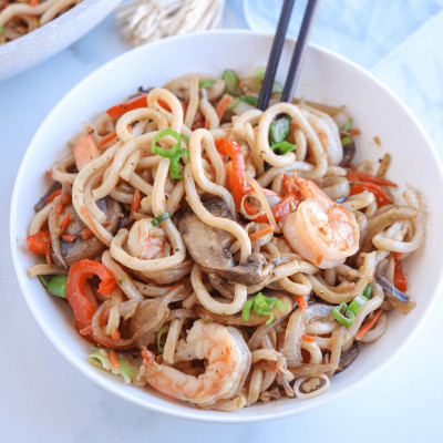 Mì Udon Nhật Bản (Men Sunaoshi) 200G - Mì Udon Sợi Tròn