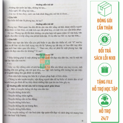 Sách - Hướng dẫn trả lời câu hỏi và bài tập Giáo dục công dân lớp 8 (Kết nối tri thức với cuộc sống)