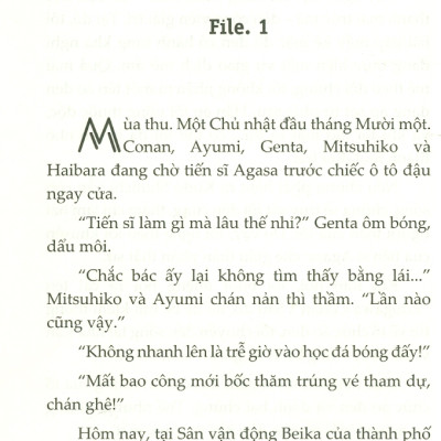 Thám Tử Lừng Danh Conan - Cầu Thủ Ghi Bàn Số 11 (Tiểu thuyết)
