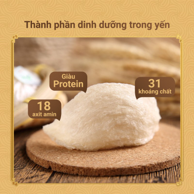 Yến Kiều Kids - Yến sào chưng sẵn cho trẻ nhỏ - Thành phần yến 30% -  Hỗ trợ tốt cho hệ tiêu hóa, hỗ trợ tốt cho sức khỏe