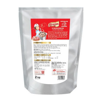 Gói Hạt Nêm Aji-ngon® Heo 2kg/Gói