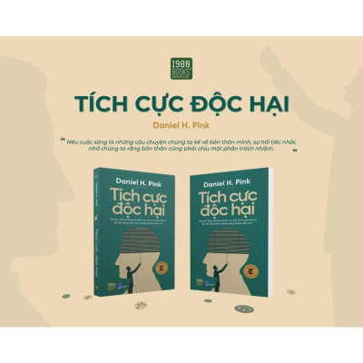 Sách - Tích Cực Độc Hại - Daniel Pink - The New York Times Best Sellers - 1980 Books