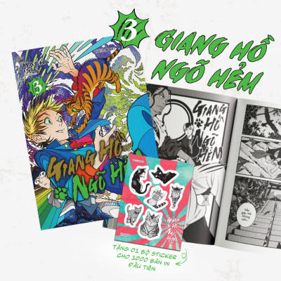 Sách - Giang Hồ Ngõ Hẻm - Tập 3 - Bản Đặc Biệt - Tặng Kèm Sticker