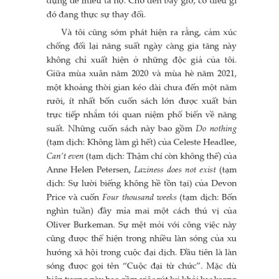 Năng suất nhanh và chậm