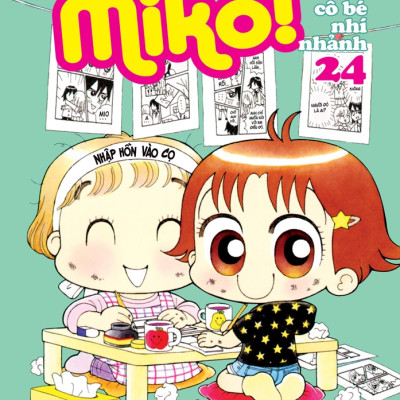Combo Nhóc Miko! Cô Bé Nhí Nhảnh( Tập 22-35) ( Tặng kèm sổ tay Xương Rồng )