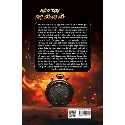 BÀN TAY THỢ ĐỒNG HỒ - Jeffery Deaver - Nguyễn Quang Huy dịch (bìa mềm)