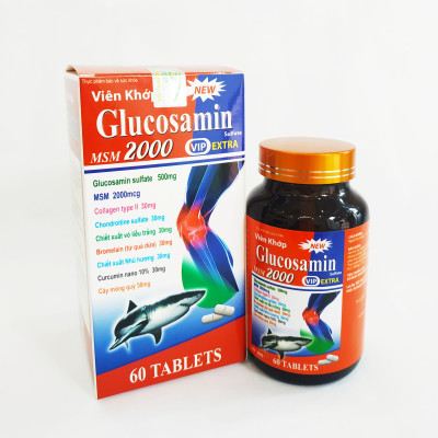 VIÊN KHỚP GLUCOSAMIN – GIÚP PHỤC HỒI VÀ GIẢM ĐAU XƯƠNG KHỚP – SCHIFF GLUCOSAMINE – LỌ 60 VIÊN